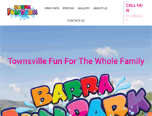 Tablet Screenshot of barrafunpark.com